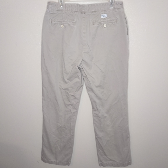 VINEYARD VINES Men's 33x32 Club Pant Chino Flat Front Khaki Cotton Pants - Picture 5 of 8